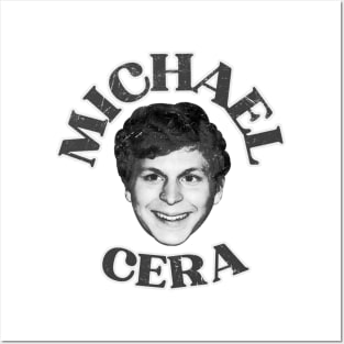 michael cera funny face Posters and Art